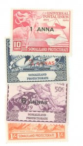 Somaliland Protectorate #112-115 Unused Single (Complete Set)