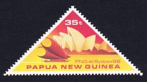 Papua NG Sydpex Philatelic Exhibition Triangle stamp 1v SG#575 SC#696 MI#571