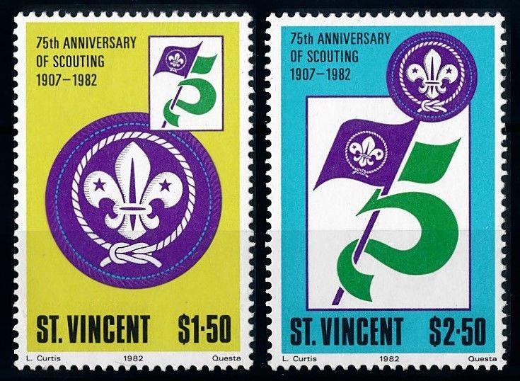 [66754] St. Vincent 1982 Scouting Jamboree Pfadfinder  MNH