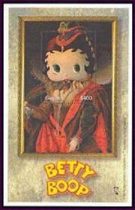 Guyana 2000 - Betty Boop - Queen - Souvenir Stamp Sheet - Scott #3549 - MNH