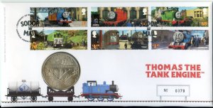 GB QEII 2011 Thomas The Tank Engine Medallion Cover