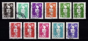 France 1989 Marianne Def., Part Set [Used]