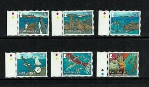 South Georgia: 2012 Marine Protected Area  MNH set