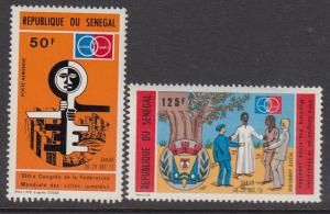 Senegal C128-9 mnh
