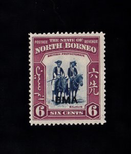North Borneo Scott #212 MH Note
