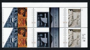 SC# 3379-3383 - (33c) - Louise Nevelson Sculptures - MNH Plate Block/10