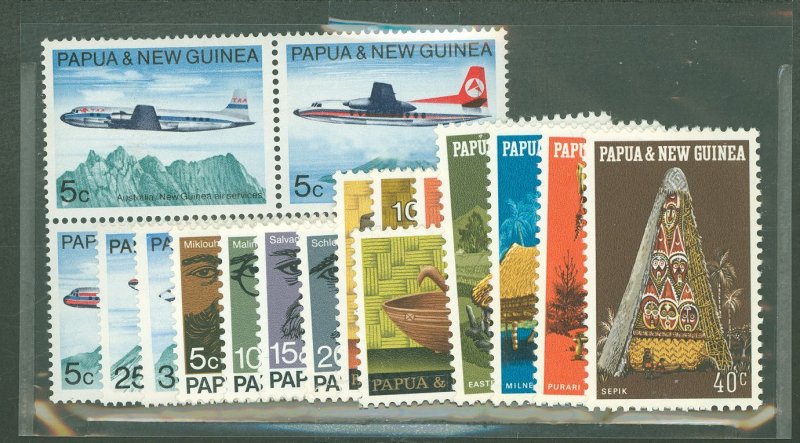 Papua New Guinea #308a-22 Mint (NH) Single (Complete Set)