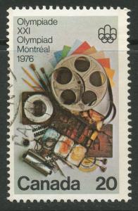 Canada #684 used, Olympics