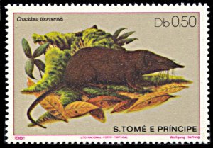 Saint Thomas and Prince 598, MNH, Sao Tome Shrew