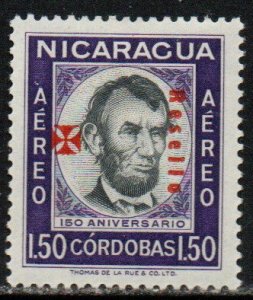 Nicaragua Sc #C450 Mint Hinged