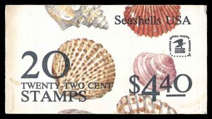 PCBstamps  US #2117/2121 (BK146) $4.40(2x10x22c)Seashells, MNH, (1)