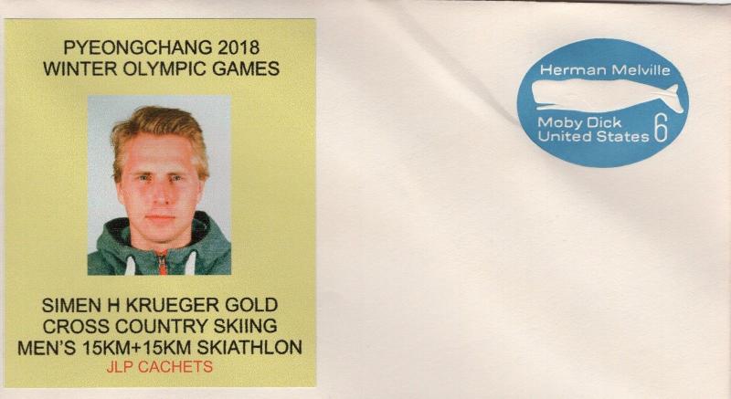 PYEONGCHANG WINTER OLYMPIC GAMES CROSS COUNTRY SKIING CACHET   FDC5003