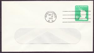 U551 Liberty Head uncacheted window FDC