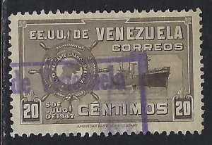 Venezuela 417 VFU SHIP V137-1