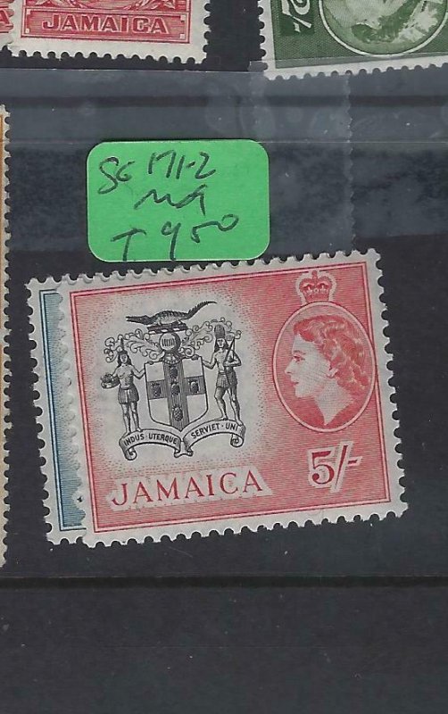 JAMAICA (PP2002B)  QEII  3/-, 5/-   SG 171-2   MOG