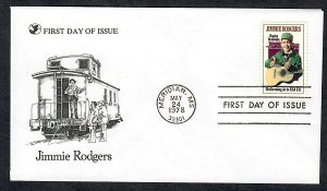 1755 Jimmie Rodgers Unaddressed Readers Digest FDC