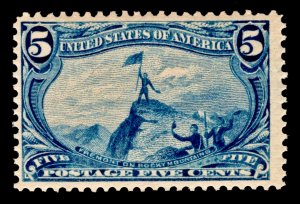 US #288 MINT OG NH VF CV: $480