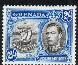 GRENADA 1938-50 GVI 2/- perf 13½x12½ fine MNH..............................52316