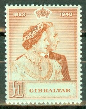 JB: Gibraltar 122 mint CV $40