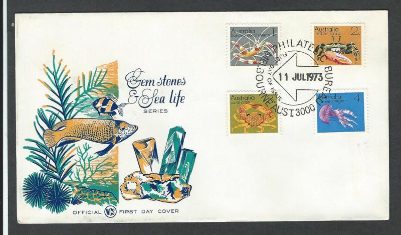 Australia    FDC  sc#  554 - 557