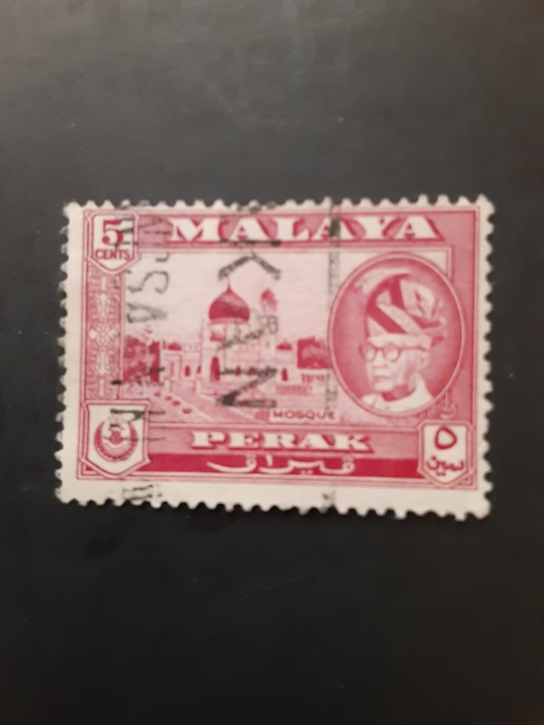 *Malaya (Perak) #130             Used