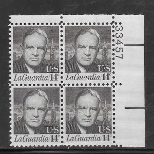 #1397 MNH Plate Block