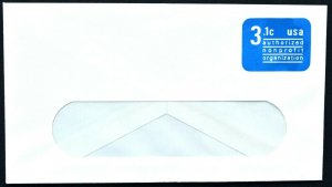 US 1979 Sc. #U589 stamped window envelope mint entire, excellent condition