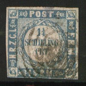 Schleswig-Holstein, Scott 15, used
