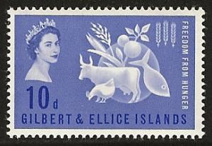 Gilbert and Ellice Islands  MINT SC#  76