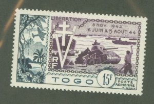 Togo #C19 Unused Single