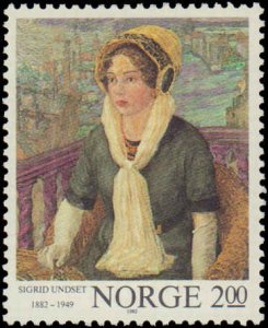 Norway #810-811, Complete Set(2), 1982, Art, Never Hinged