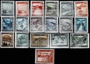 Austria 1946,Sc.#467 and more MNH stamps, Landscapes