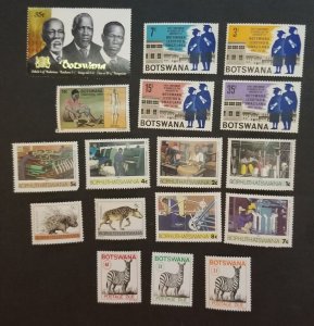 BOTSWANA Mint MNH OG Stamp Lot Unused T3707