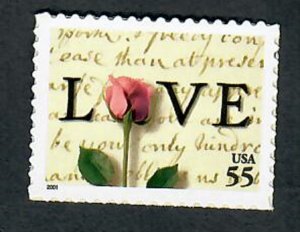 3499 Love MNH single