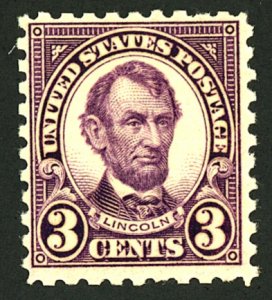 U.S. #584 MINT OG LH