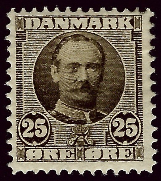 Denmark #75 Mint F-VF. SCV$35.00.. Popular Country!