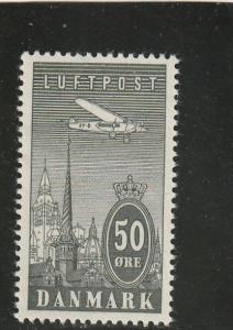 Denmark  Scott#  C9  MH