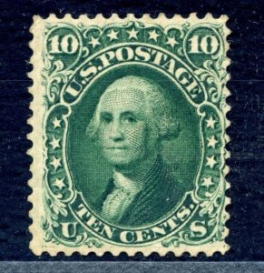 US SCOTT #58 / 62B MINT-FULL O.G. SOUND W/ PSE CERT VERY RARE (4/23/24 GP)