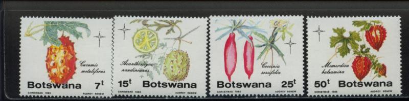 1985 Botswana Edible Wild Cucumbers Christmas 372-5 MNH