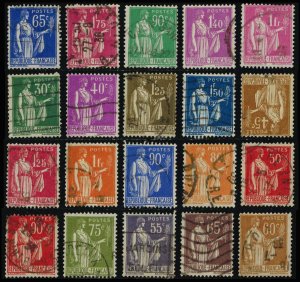 France Scott 264-283 Used.