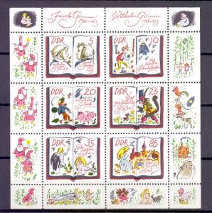 DDR #2515 MNH S/S CV$2.50 Grimm Fables