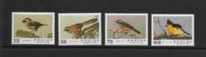 BIRDS - TAIWAN #2737-40  MNH