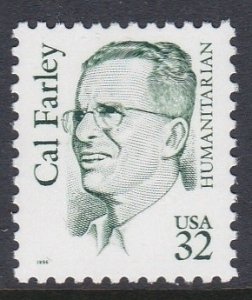 2934 Cal Farley MNH