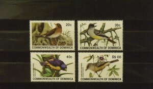 9176   Dominica   MNH # 696, 697, 698, 699   Birds                CV$ 6.85