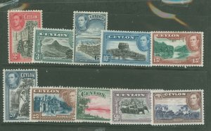 Ceylon #278-287 Unused Single (Complete Set)