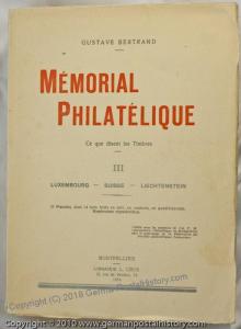 Bertrand Memorial Philatelique Volumes I-IV 42409