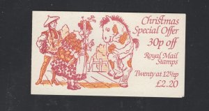 GB - #FX6 1983 £2.20 Christmas booklet  CV £4.50