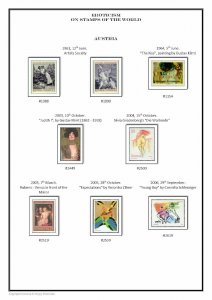 Eroticism on the stamps of the world 1961-2016