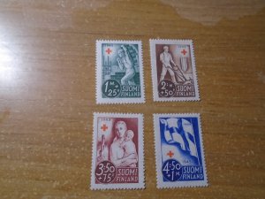 Finland  #  B65-68   MNH