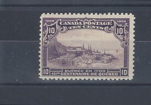 #1001 TEN cent Tercentenary F MNH  Cat $300 Canada mint 